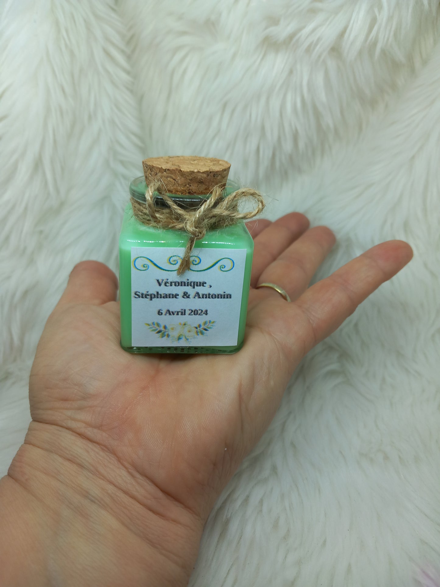 Bougies personnalisées évènements