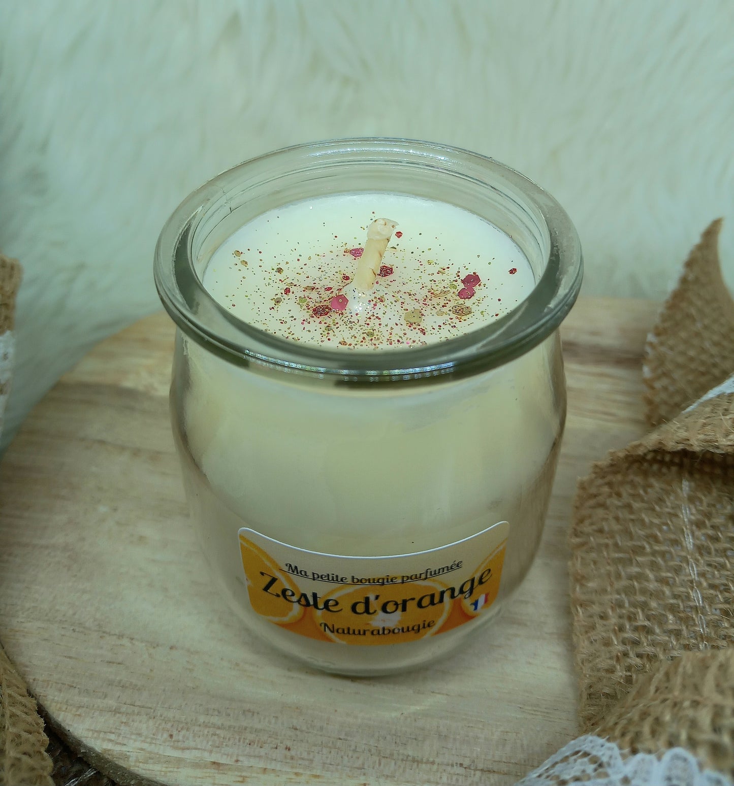 Ma petite bougie parfumée Zeste d'orange